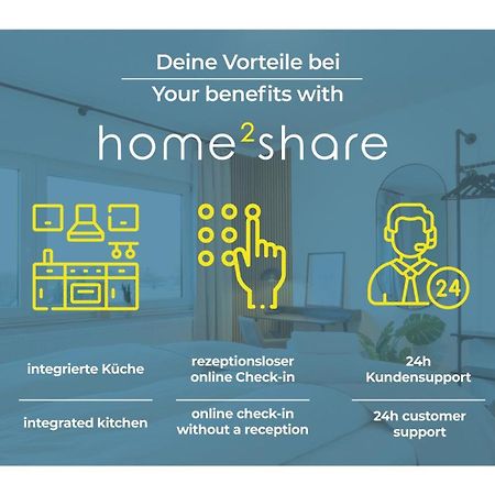 Moderne Apartments Im Herzen Der Stadt I Private Tiefgarage Mit Ladesaeulen I Home2Share Ibbenbüren Exteriör bild