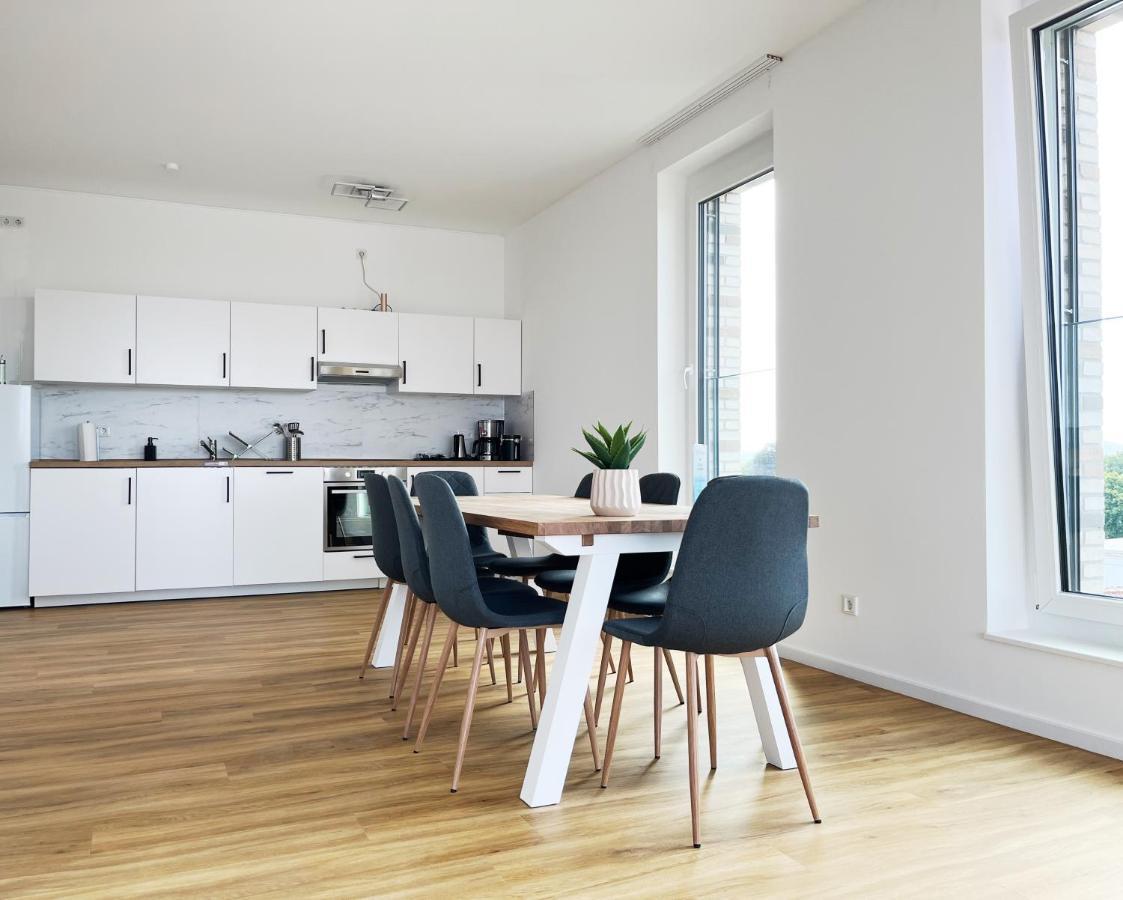 Moderne Apartments Im Herzen Der Stadt I Private Tiefgarage Mit Ladesaeulen I Home2Share Ibbenbüren Exteriör bild