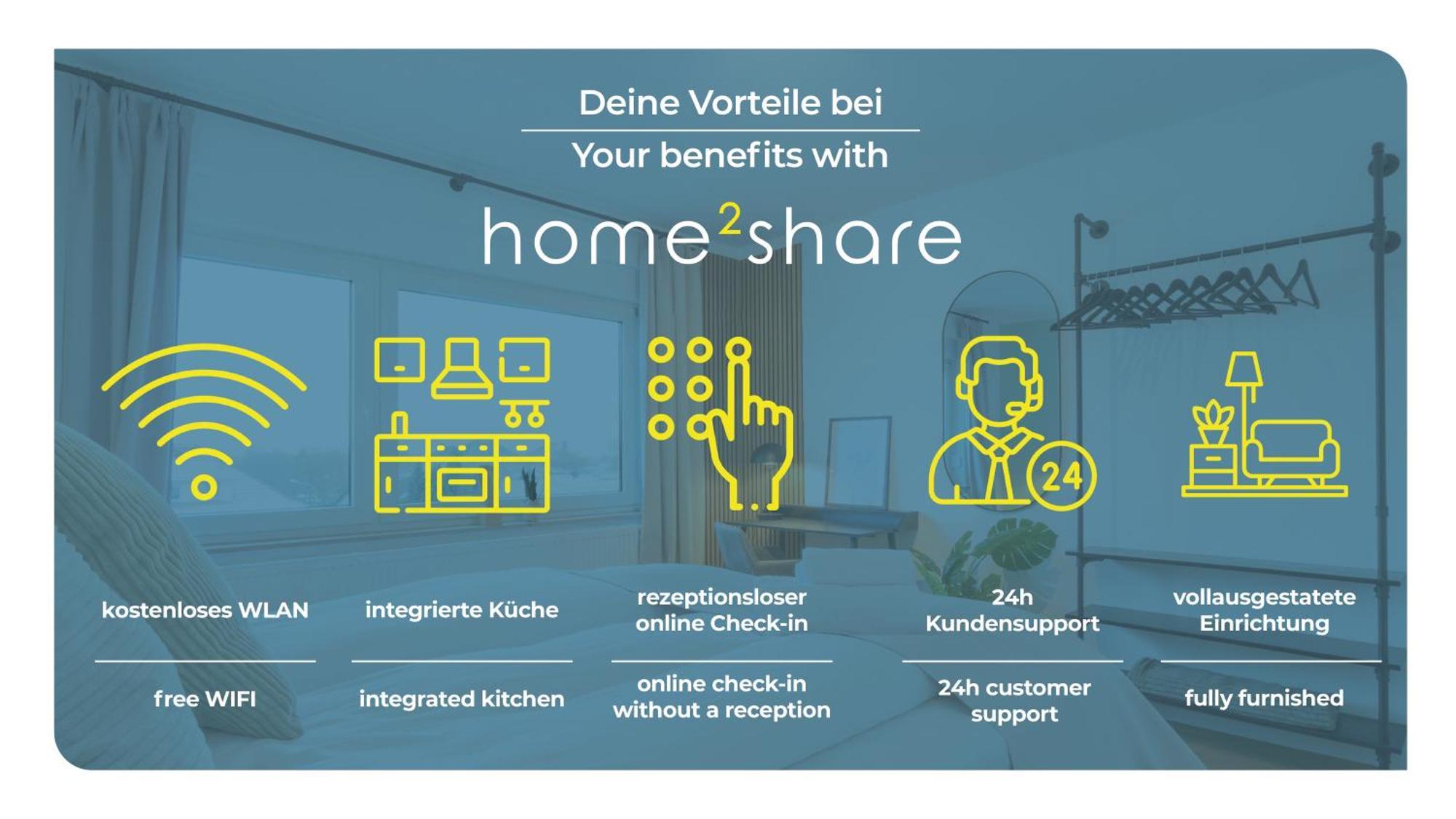 Moderne Apartments Im Herzen Der Stadt I Private Tiefgarage Mit Ladesaeulen I Home2Share Ibbenbüren Exteriör bild